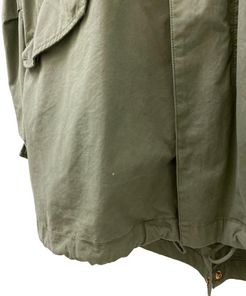 DRAWER（ドゥロワー）DRAWER (ドゥロワー) モッズコート 黄緑 サイズ:36の古着・服飾アイテム
