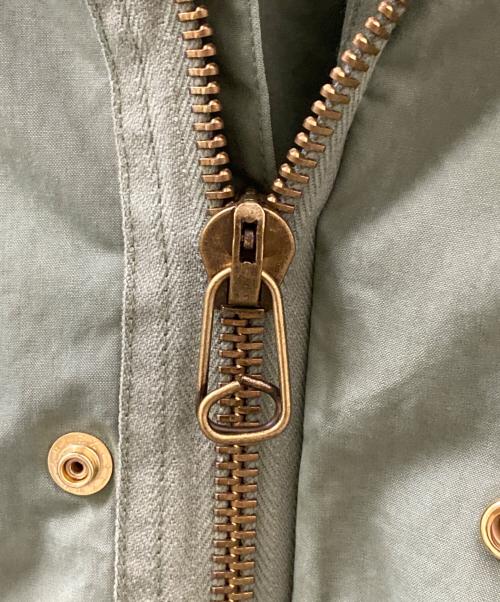 DRAWER（ドゥロワー）DRAWER (ドゥロワー) モッズコート 黄緑 サイズ:36の古着・服飾アイテム
