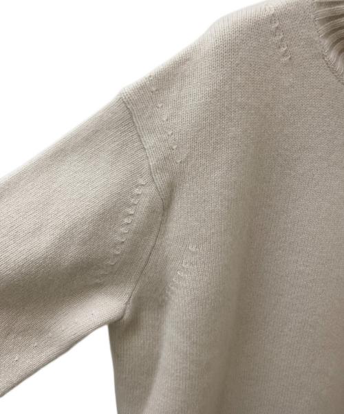 DRAWER（ドゥロワー）DRAWER (ドゥロワー) カシミヤタートルネックニット ベージュ サイズ:2の古着・服飾アイテム
