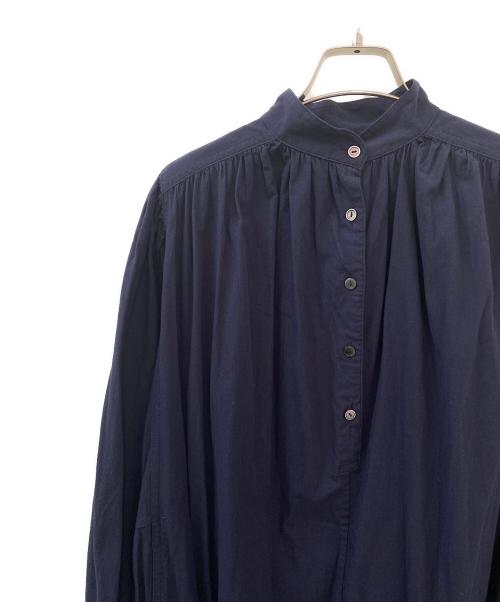 Ron Herman（ロンハーマン）Ron Herman (ロンハーマン) TEN (テン) ブラウスワンピース ネイビー サイズ:Freeの古着・服飾アイテム