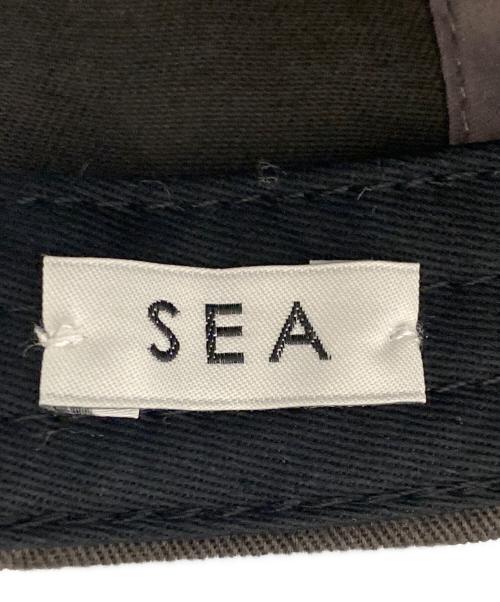 SEA（シー）SEA (シー) NEWHATTAN (ニューハッタン) キャップ グレーの古着・服飾アイテム