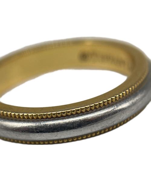 TIFFANY & Co.（ティファニー）TIFFANY & Co. (ティファニー) Milgrain Band Ring ミルグレイン バンドリング/74362184 サイズ:6号の古着・服飾アイテム