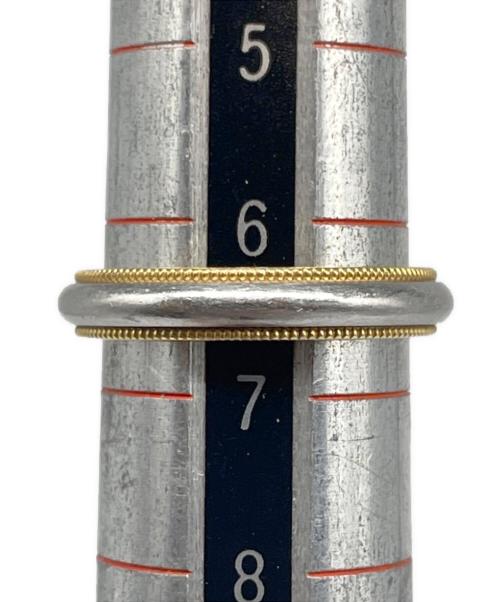 TIFFANY & Co.（ティファニー）TIFFANY & Co. (ティファニー) Milgrain Band Ring ミルグレイン バンドリング/74362184 サイズ:6号の古着・服飾アイテム