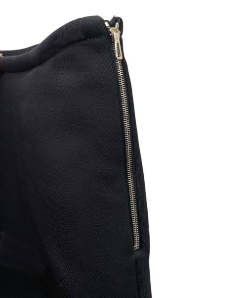 HERMES（エルメス）HERMES (エルメス) Aライン ウールサイドジップ スカート ブラック サイズ:36の古着・服飾アイテム