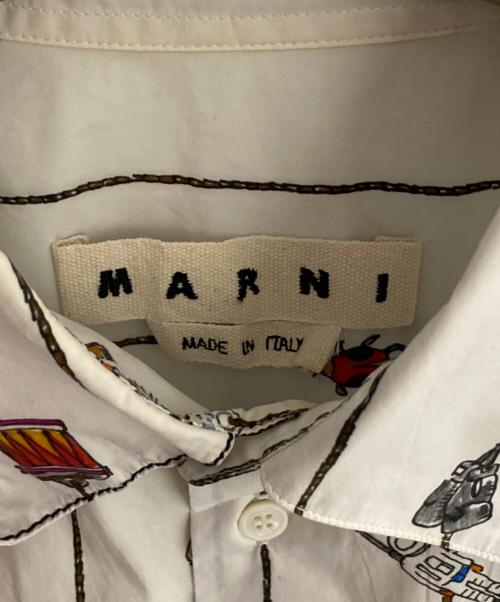 MARNI（マルニ）MARNI (マルニ) 長袖シャツ ホワイト サイズ:46の古着・服飾アイテム