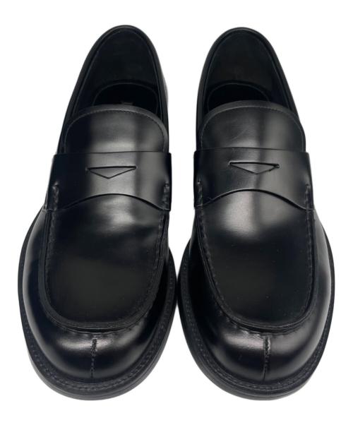 PRADA（プラダ）PRADA (プラダ) ペニーローファー ブラック サイズ:5の古着・服飾アイテム