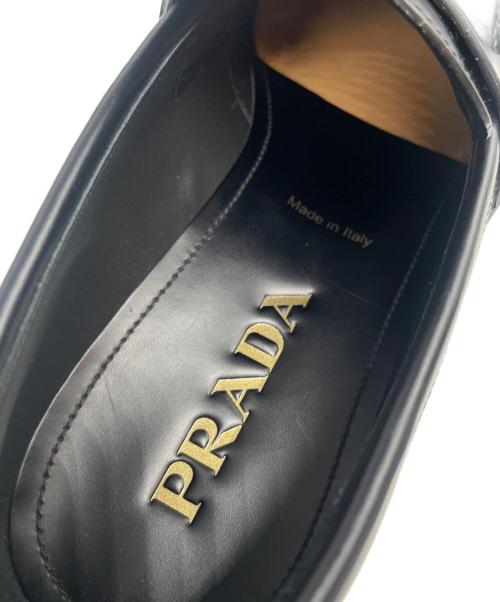 PRADA（プラダ）PRADA (プラダ) ペニーローファー ブラック サイズ:5の古着・服飾アイテム