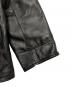 中古・古着 Schott (ショット) SUPREME (シュプリーム) LeopardLeather Jacket ブラック サイズ:XL：230000円