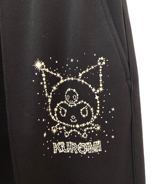 beautiful people（ビューティフルピープル）beautiful people (ビューティフルピープル) MY MELODY&KUROMI sportsjersey trackPT ブラック サイズ:38の古着・服飾アイテム