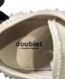 中古・古着 doublet (ダブレット) DIRTY SPIKE TOE CAP CANVASSNEAKER アイボリー サイズ:27：30000円