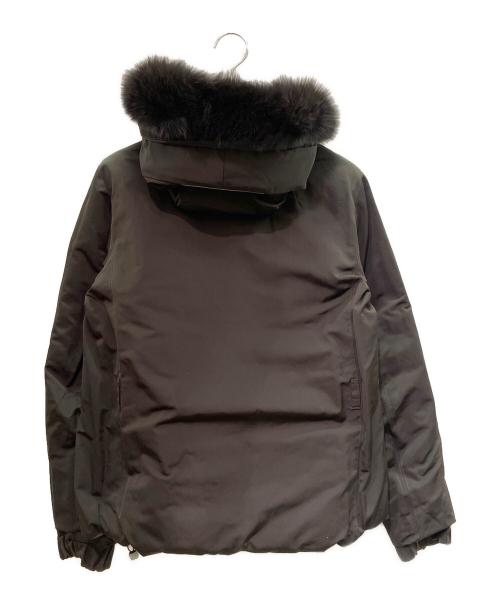 'S Max Mara（エスマックスマーラ）'S Max Mara (エスマックスマーラ) ファー付リバーシブルジャケット/ダウンジャケット ブラウン サイズ:40（IJ）の古着・服飾アイテム