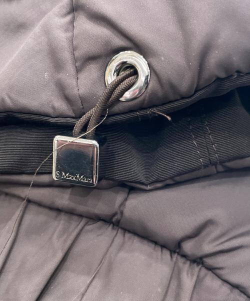 'S Max Mara（エスマックスマーラ）'S Max Mara (エスマックスマーラ) ファー付リバーシブルジャケット/ダウンジャケット ブラウン サイズ:40（IJ）の古着・服飾アイテム