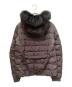 'S Max Mara (エスマックスマーラ) ファー付リバーシブルジャケット/ダウンジャケット ブラウン サイズ:40（IJ）：50000円