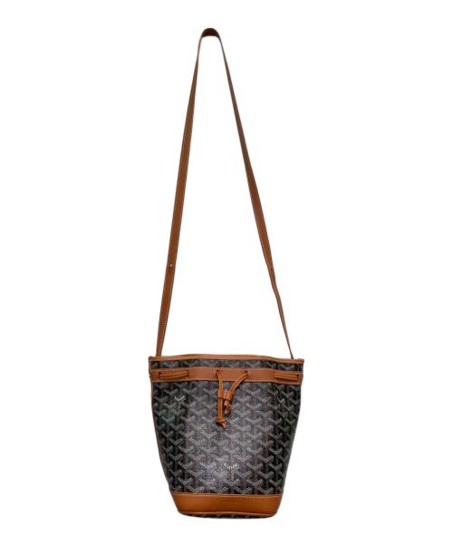GOYARD（ゴヤール）GOYARD (ゴヤール) プティ・フロ バケットバッグ ブラウンの古着・服飾アイテム