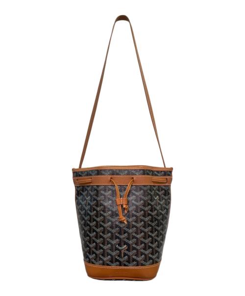 GOYARD（ゴヤール）GOYARD (ゴヤール) プティ・フロ バケットバッグ ブラウンの古着・服飾アイテム