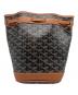 中古・古着 GOYARD (ゴヤール) プティ・フロ バケットバッグ ブラウン：280000円