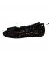 ALAIA (アライア) フラットレザーパンプス ブラック サイズ:37：18000円