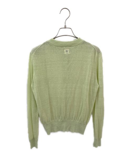 Ron Herman（ロンハーマン）Ron Herman (ロンハーマン) シアーカーディガン 黄緑 サイズ:Sの古着・服飾アイテム
