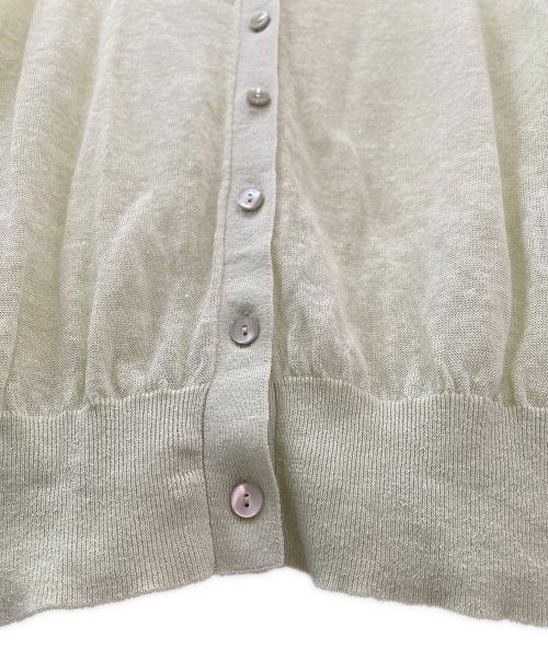 Ron Herman（ロンハーマン）Ron Herman (ロンハーマン) シアーカーディガン 黄緑 サイズ:Sの古着・服飾アイテム
