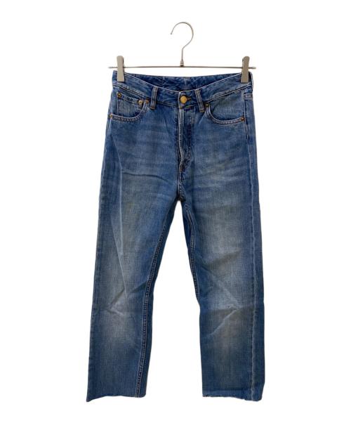 MARTIN MARGIELA（マルタン・マルジェラ）MARTIN MARGIELA (マルタン・マルジェラ) インサイドアウトカットオフデニムパンツ インディゴ サイズ:36の古着・服飾アイテム
