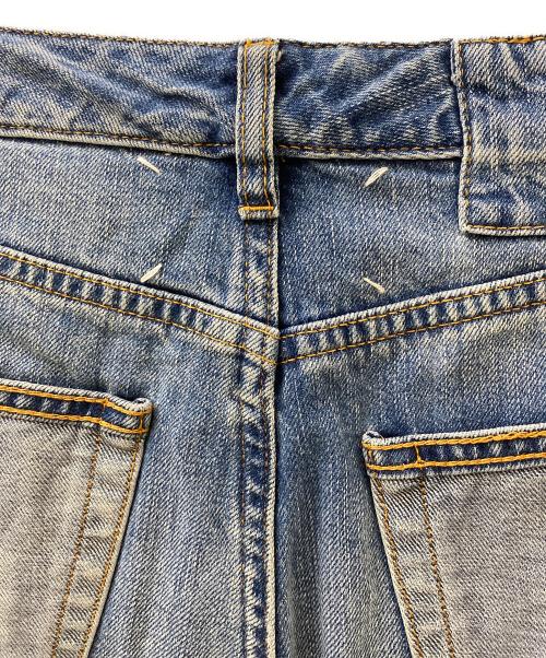 MARTIN MARGIELA（マルタン・マルジェラ）MARTIN MARGIELA (マルタン・マルジェラ) インサイドアウトカットオフデニムパンツ インディゴ サイズ:36の古着・服飾アイテム