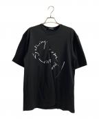 ANN DEMEULEMEESTERアンドゥムルメステール）の古着「半袖カットソー」｜ブラック