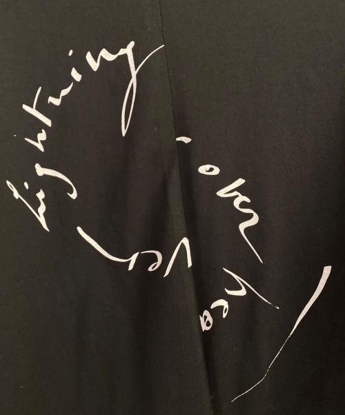 ANN DEMEULEMEESTER（アンドゥムルメステール）ANN DEMEULEMEESTER (アンドゥムルメステール) 半袖カットソー ブラック サイズ:Sの古着・服飾アイテム