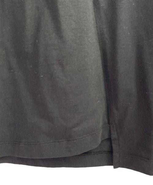 ANN DEMEULEMEESTER（アンドゥムルメステール）ANN DEMEULEMEESTER (アンドゥムルメステール) 半袖カットソー ブラック サイズ:Sの古着・服飾アイテム