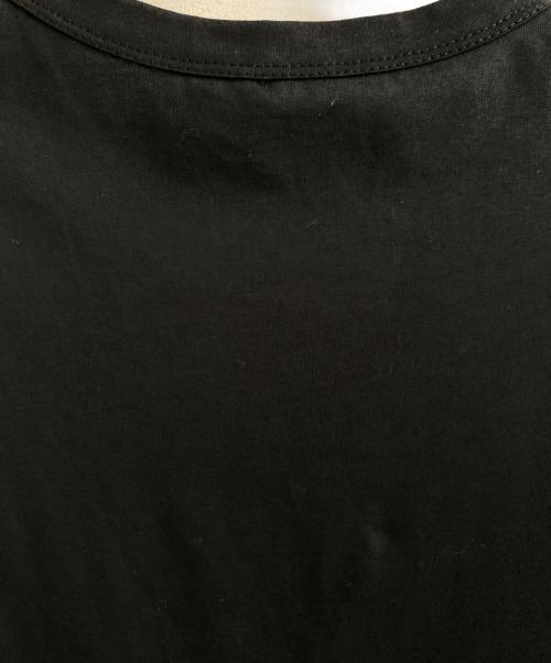ANN DEMEULEMEESTER（アンドゥムルメステール）ANN DEMEULEMEESTER (アンドゥムルメステール) 半袖カットソー ブラック サイズ:Sの古着・服飾アイテム