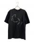 ANN DEMEULEMEESTER（アンドゥムルメステール）の古着「半袖カットソー」｜ブラック