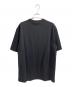 ANN DEMEULEMEESTER (アンドゥムルメステール) 半袖カットソー ブラック サイズ:S：22000円