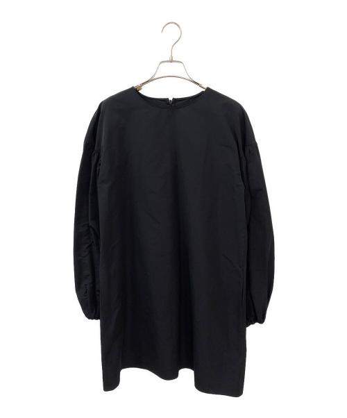 VALENTINO（ヴァレンティノ）VALENTINO (ヴァレンティノ) ブラウスワンピース ブラック サイズ:38の古着・服飾アイテム