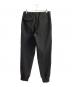 ANN DEMEULEMEESTER (アンドゥムルメステール) リブウールパンツ ブラック サイズ:36：22000円