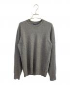 COMME des GARCONSコムデギャルソン）の古着「クルーネックニット」｜ライトグレー