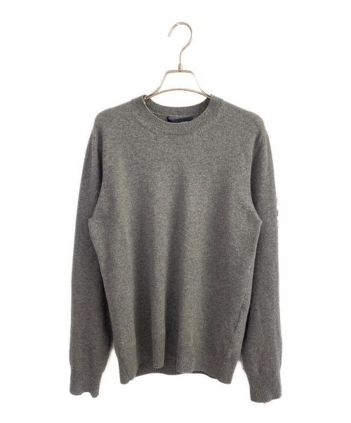 COMME des GARCONS（コムデギャルソン）COMME des GARCONS (コムデギャルソン) クルーネックニット ライトグレー サイズ:Sの古着・服飾アイテム