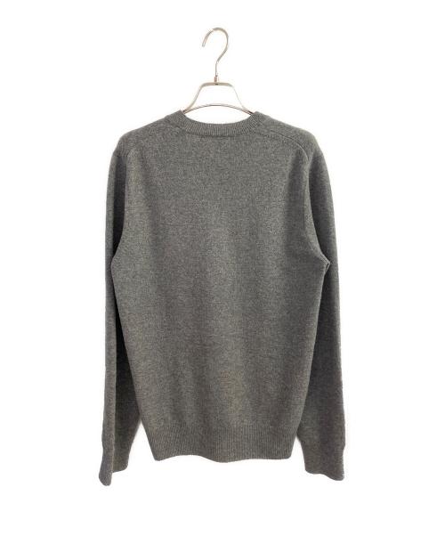 COMME des GARCONS（コムデギャルソン）COMME des GARCONS (コムデギャルソン) クルーネックニット ライトグレー サイズ:Sの古着・服飾アイテム