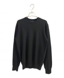 COMME des GARCONS（コムデギャルソン）の古着「クルーネックニット」｜ブラック