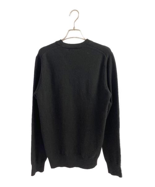 COMME des GARCONS（コムデギャルソン）COMME des GARCONS (コムデギャルソン) クルーネックニット ブラック サイズ:Sの古着・服飾アイテム