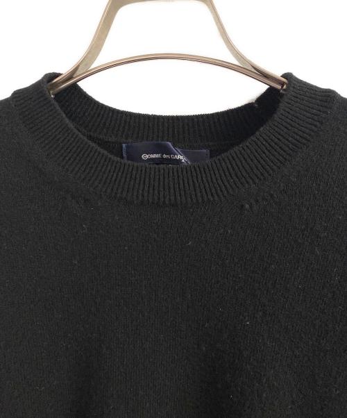 COMME des GARCONS（コムデギャルソン）COMME des GARCONS (コムデギャルソン) クルーネックニット ブラック サイズ:Sの古着・服飾アイテム