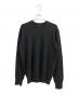 COMME des GARCONS（コムデギャルソン）の古着「クルーネックニット」｜ブラック