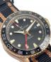 中古・古着 HAMILTON (ハミルトン) Scuba Automatic GMT 43mm Bronzeカーキ ネイビー スキューバ オート GMT 43mm Ref.H82565930 サイズ:43㎜：160000円