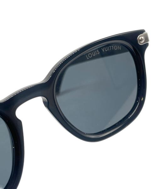 LOUIS VUITTON（ルイ ヴィトン）LOUIS VUITTON (ルイ ヴィトン) LV シグネチャー・スクエア ラウンド ブラック サイズ:51□22 150の古着・服飾アイテム