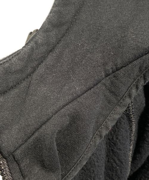 HERMES（エルメス）HERMES (エルメス) ハーフジップフーディー ブラック サイズ:Sの古着・服飾アイテム