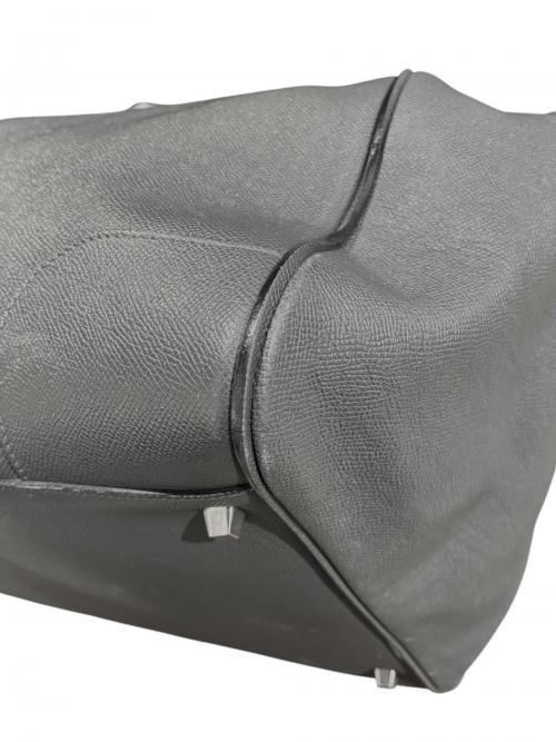 Valextra（ヴァレクストラ）Valextra (ヴァレクストラ) 2WAYボストンバッグ グレー サイズ:-の古着・服飾アイテム