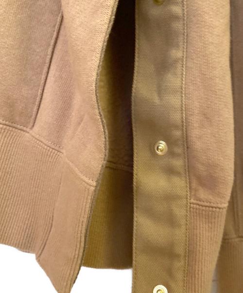 sacai（サカイ）sacai (サカイ) CarHartt (カーハート) ワークインプログレス スウェットパーカー ベージュ サイズ:5の古着・服飾アイテム