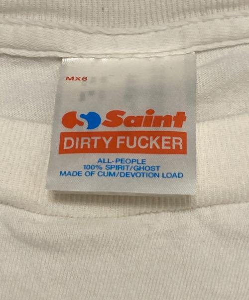 SAINT MICHAEL（セントマイケル）SAINT MICHAEL (セントマイケル) FRD_SS TEE ホワイト サイズ:XXLの古着・服飾アイテム