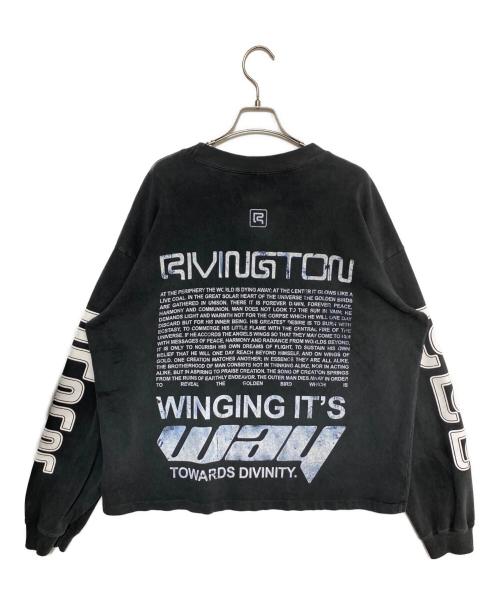 RIVINGTON roi Rebis（リヴィントンロイレヴィス）RIVINGTON roi Rebis (リヴィントンロイレヴィス) GARDEN LS TEE グレー サイズ:Lの古着・服飾アイテム