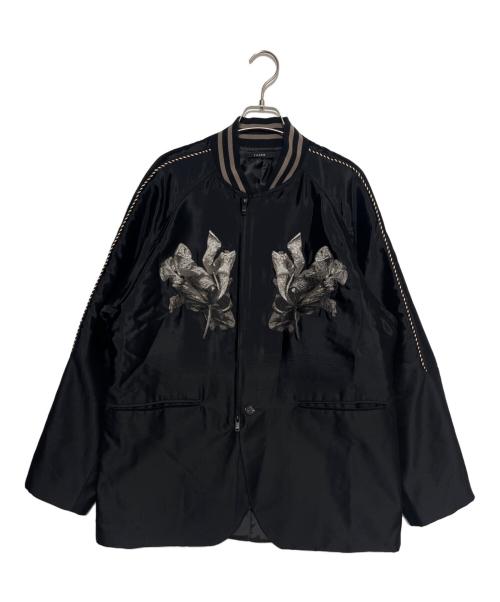 TAAKK（ターク）TAAKK (ターク) BACK EMBROIDERY JACKET ブラック サイズ:3の古着・服飾アイテム