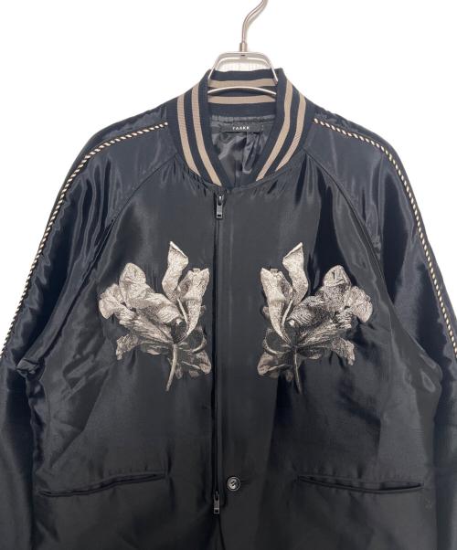 TAAKK（ターク）TAAKK (ターク) BACK EMBROIDERY JACKET ブラック サイズ:3の古着・服飾アイテム