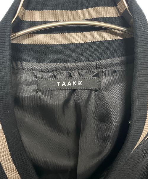 TAAKK（ターク）TAAKK (ターク) BACK EMBROIDERY JACKET ブラック サイズ:3の古着・服飾アイテム